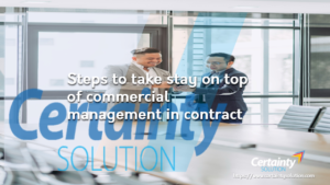 Stay on Top of Commercial Management in Contract